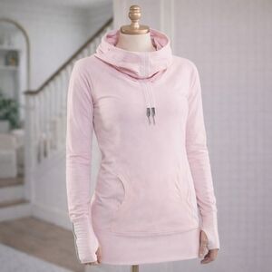 Lululemon Run: Stay On Course Pullover Pig Pink SZ 8